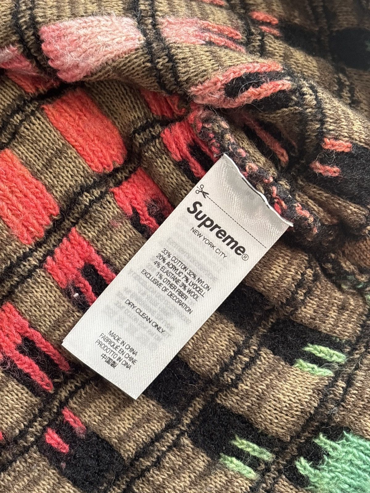 Supreme Supreme Knit Zip Up Shirt Size US XL / EU 56 / 4 - 6 Thumbnail