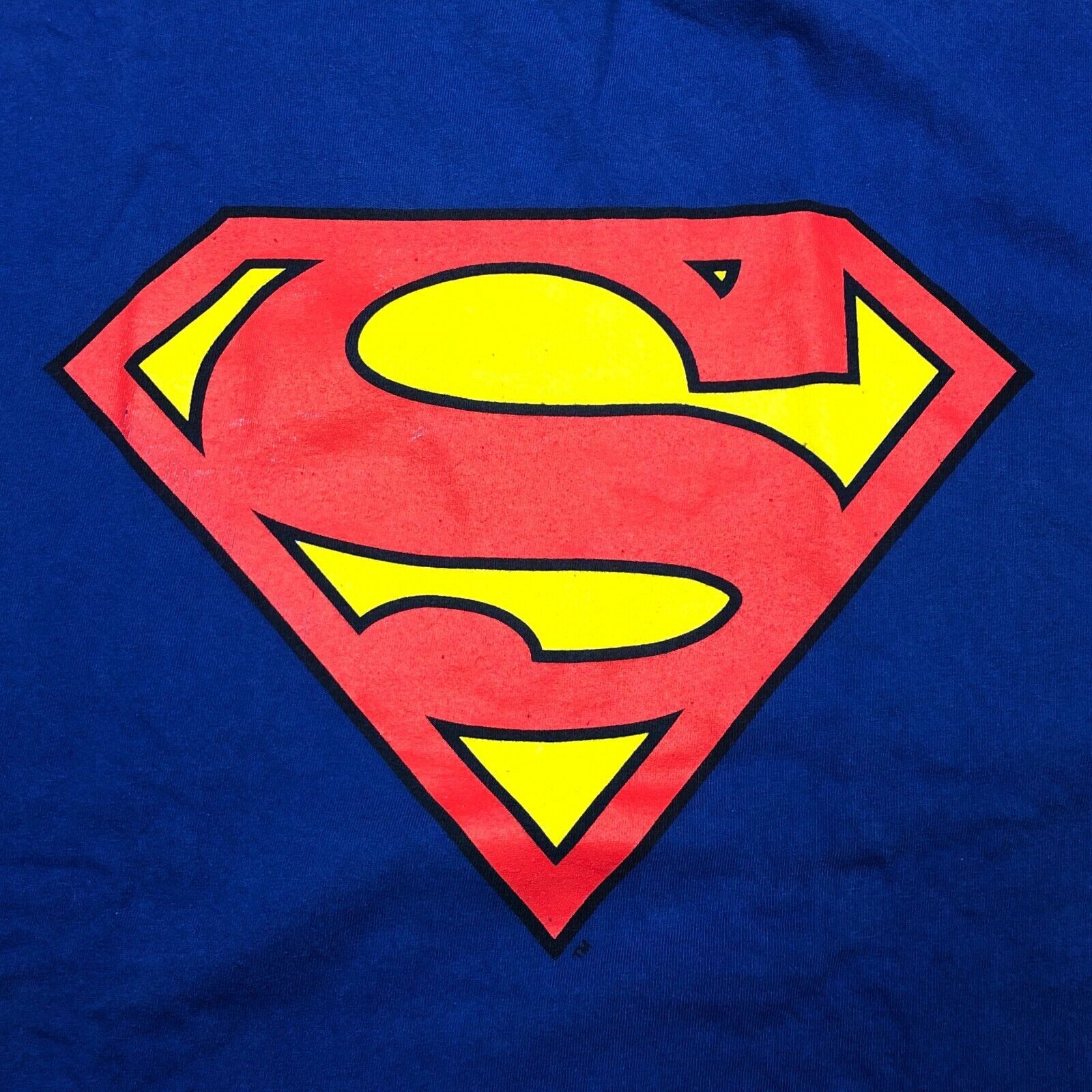 DC Comics × Vintage Vintage 2002 Six Flags Superman DC Comics Logo Blue Tee XXL Size US XXL / EU 58 / 5 - 2 Thumbnail