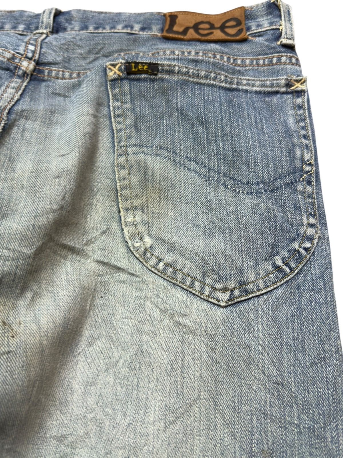 Lee Vintage Lee Union Made Faded Patches Denim Size US 32 / EU 48 - 7 Thumbnail