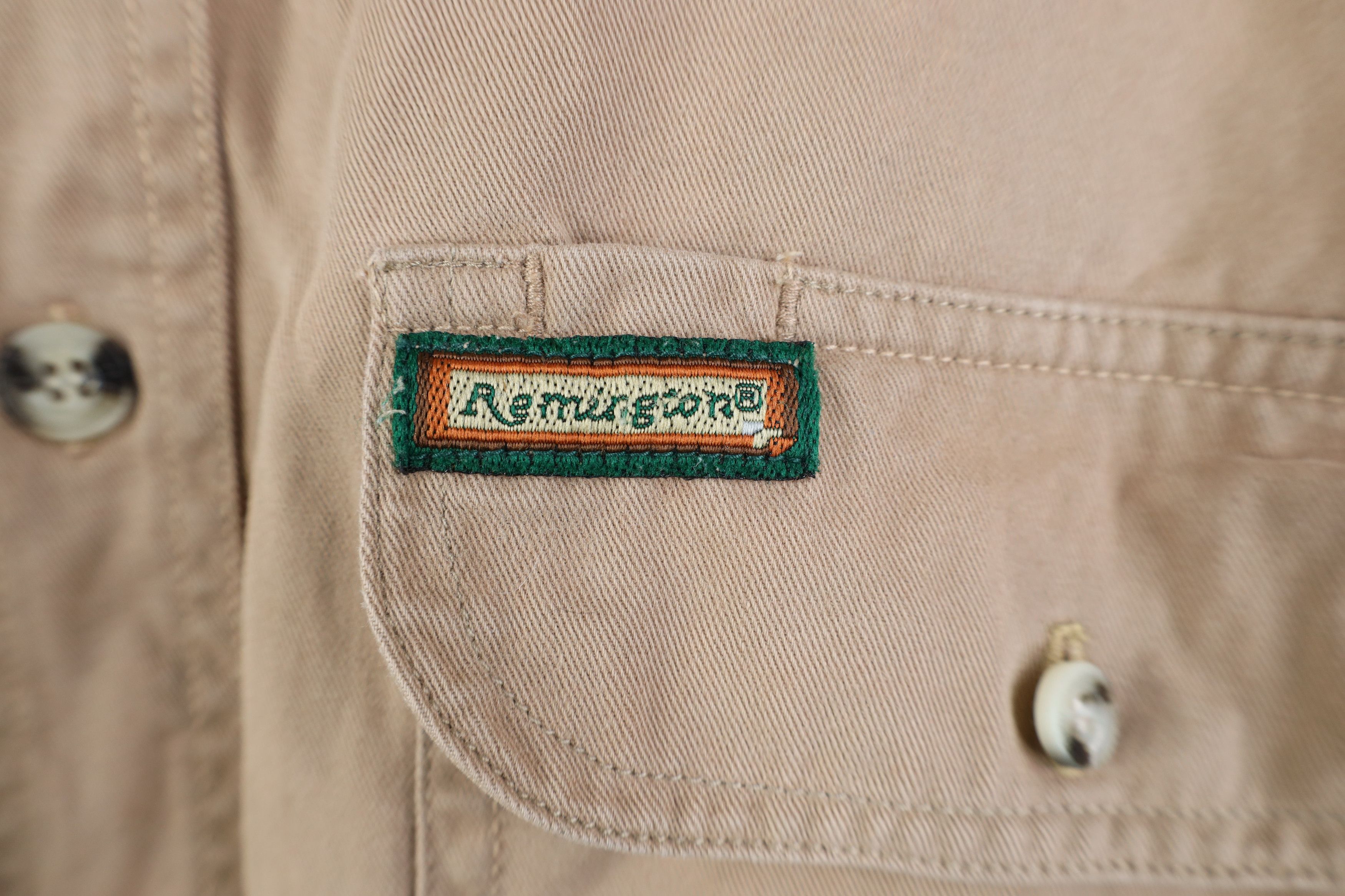 Vintage Vintage 90s Remington Heavy Hunting Shooting Button Shirt Size US L / EU 52-54 / 3 - 4 Thumbnail
