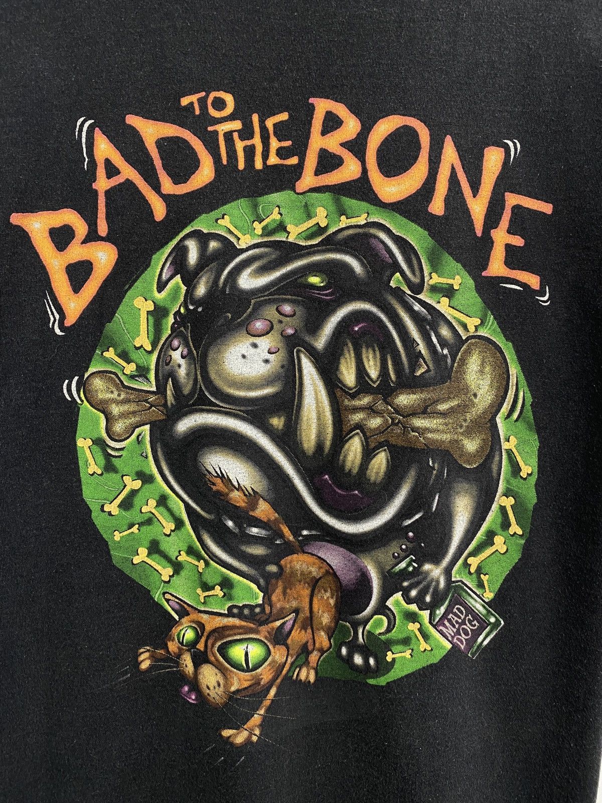 Fruit Of The Loom 🇺🇸 Vintage 90s George Thorogood Bad To The Bone Band Tshirt Size US M / EU 48-50 / 2 - 4 Thumbnail