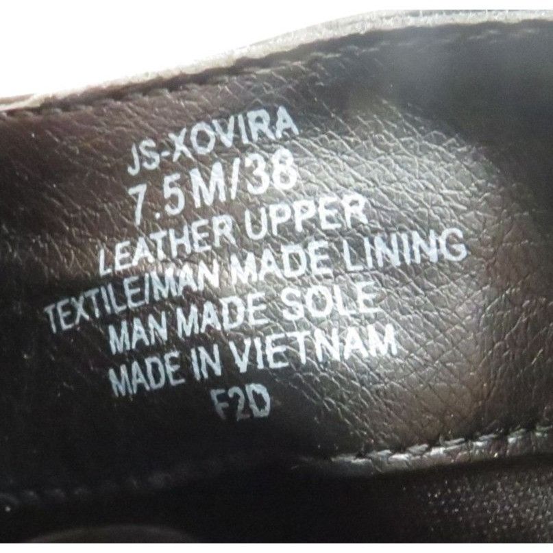 Jessica Simpson Jessica Simpson JS-Xovira Women's Black Leather Ankle Boots Size US 7.5 / IT 37.5 - 7 Thumbnail
