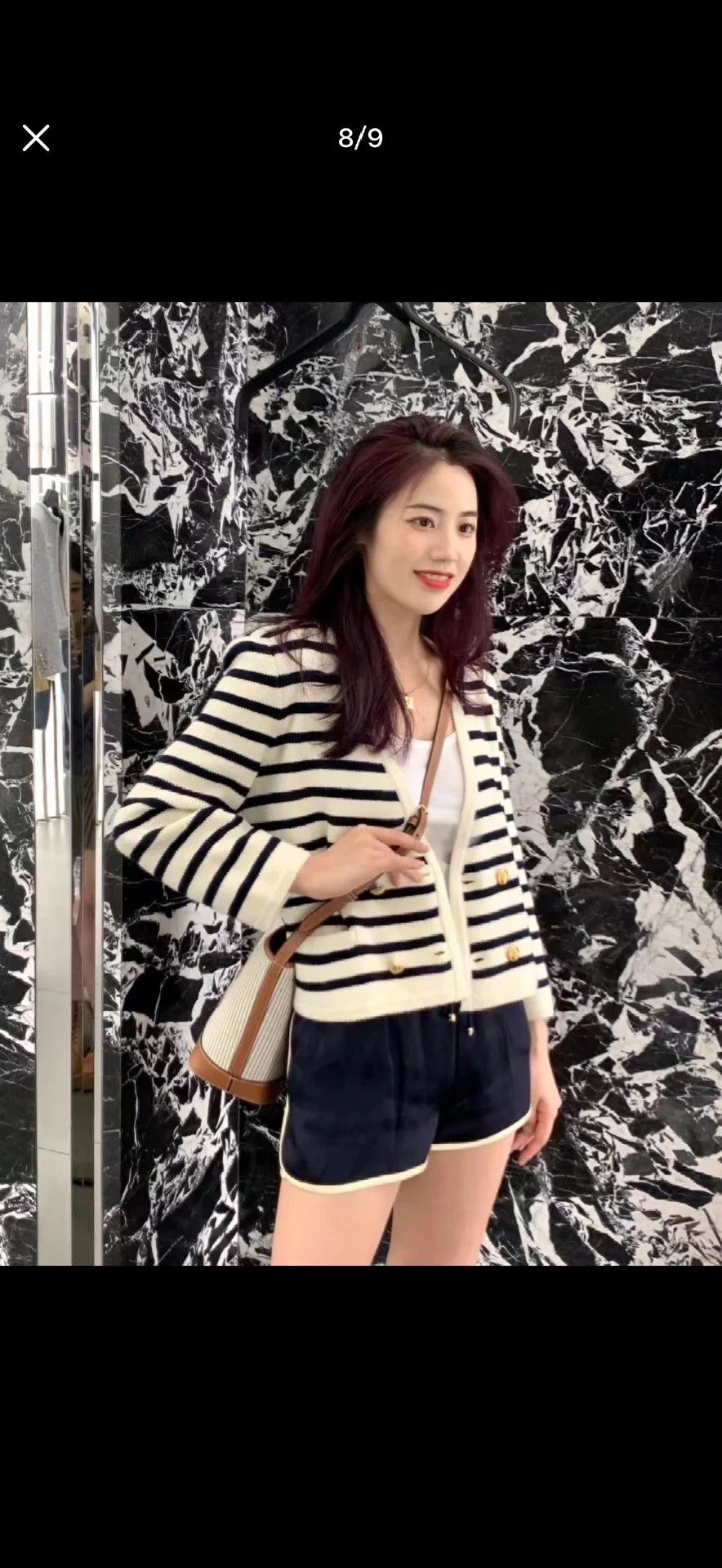 Celine Celine Classic Stripe Double Button Cardigan Size S Worn 2x Size S / US 4 / IT 40 - 9 Thumbnail