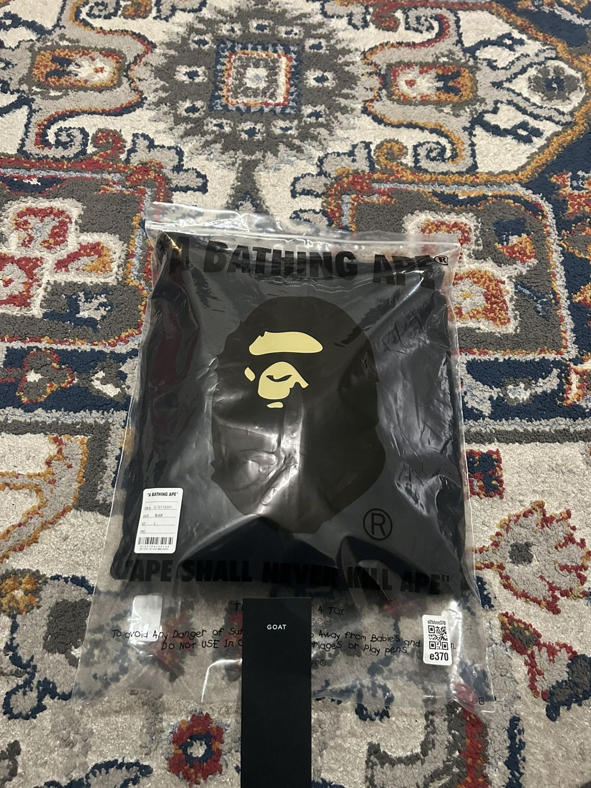 Bape BAPE Exclusive GOAT Contrast Stitching Hoodie Size US L / EU 52-54 / 3 - 1 Thumbnail