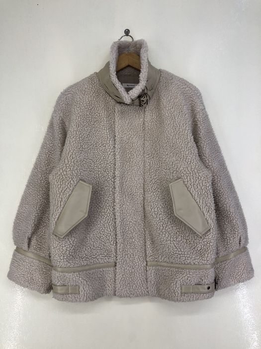 Japanese Brand Moussy Deep Pile Fleece B-3 Boa Jacket | Grailed