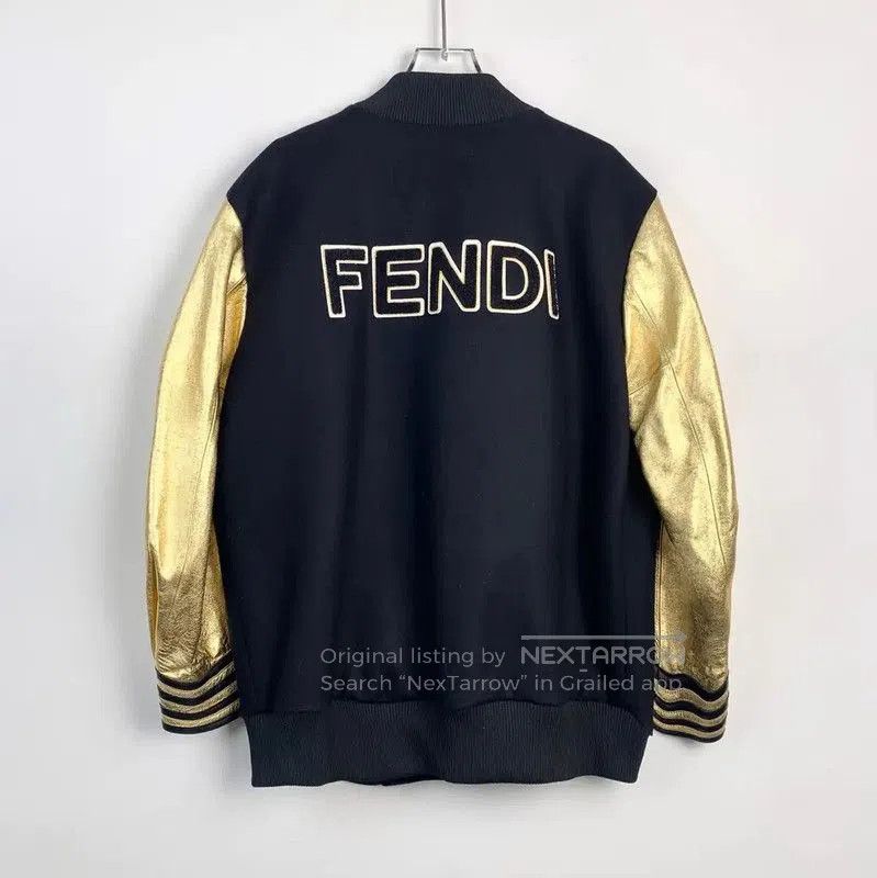 Fendi Fendi Color-Block Cotton Jacket for Men . Size US M / EU 48-50 / 2 - 2 Thumbnail