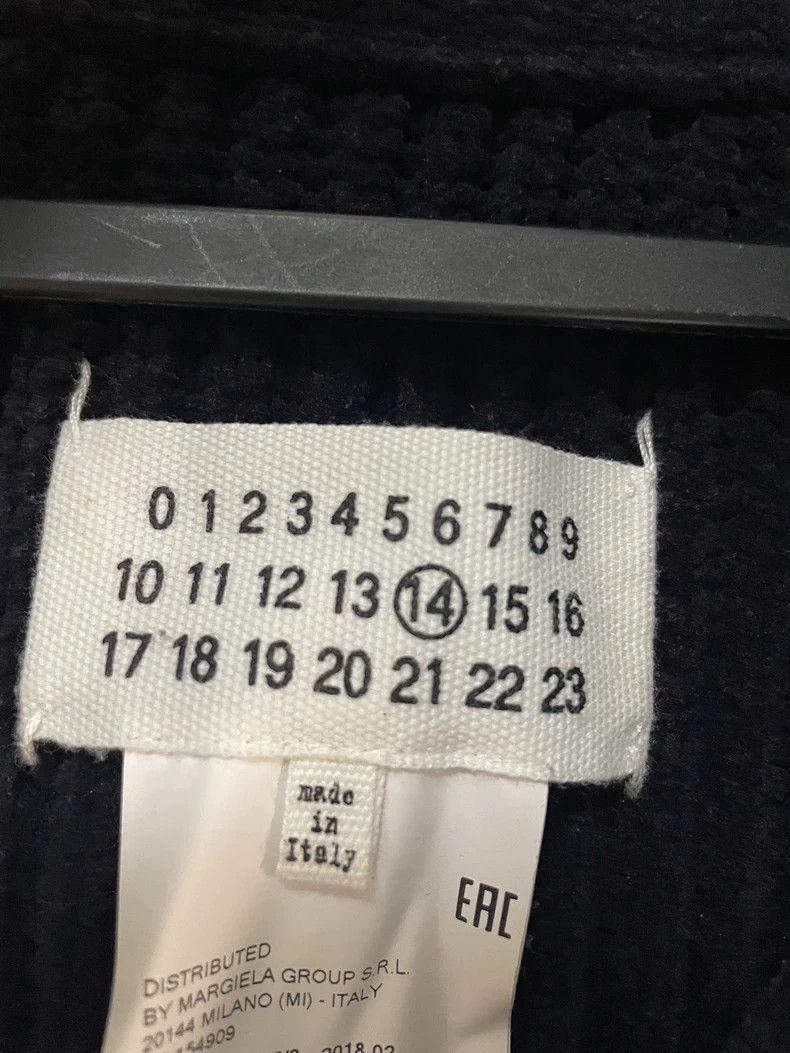 Maison Margiela Maison Margiela High-necked zipper cardigan knitted sweate Size US M / EU 48-50 / 2 - 3 Thumbnail