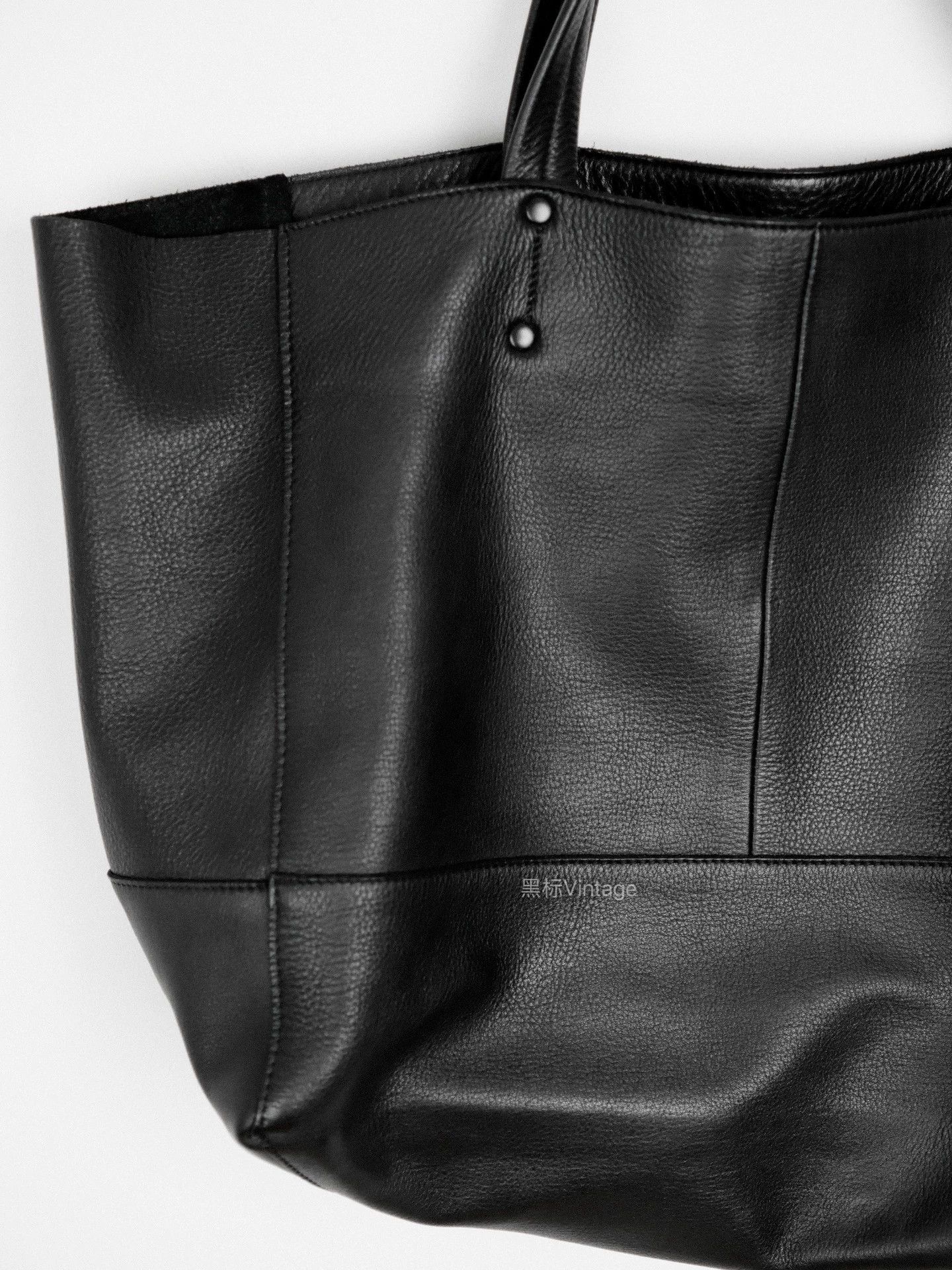 Yohji Yamamoto Yohji Yamamoto 22SS Vintage Minimal Large Cowhide Tote Size ONE SIZE - 3 Thumbnail
