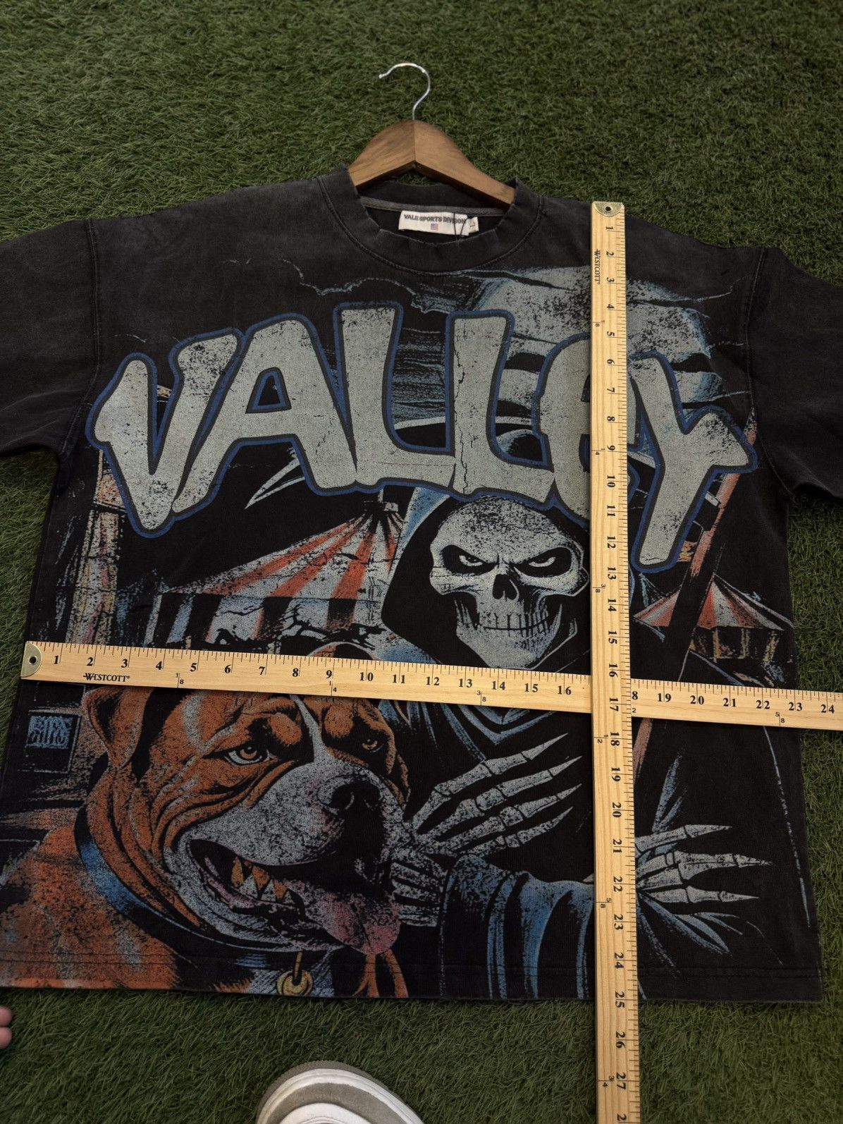 Vale Vale Valley Grim Reaper Tee Shirt Size L Brand New Size US L / EU 52-54 / 3 - 12 Thumbnail