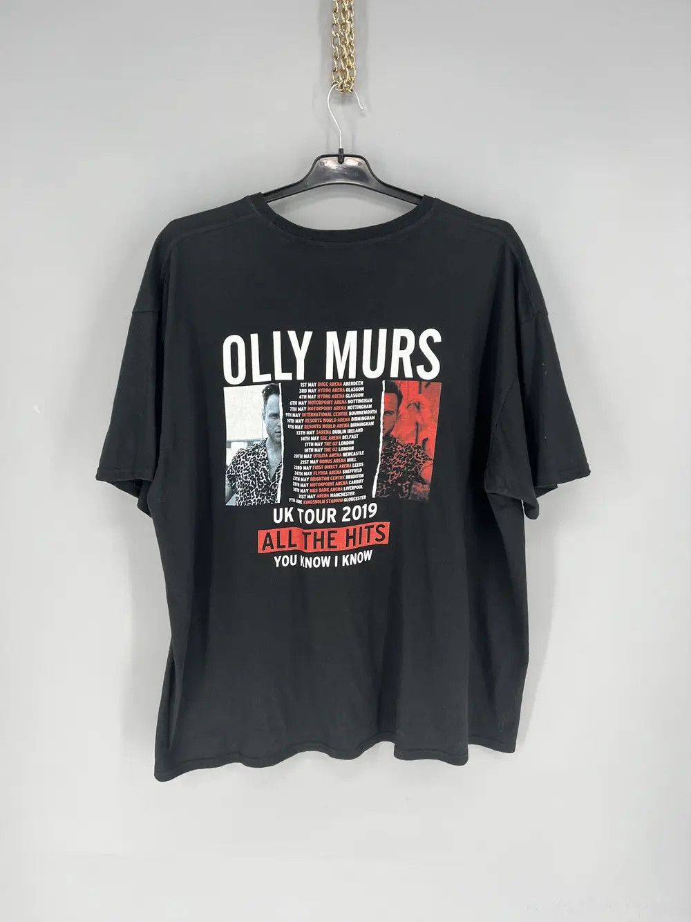 Band Tees Olly Murs Band Tee Tshirts Vintage Size XXL World Tour 2019 Size US XXL / EU 58 / 5 - 8 Thumbnail