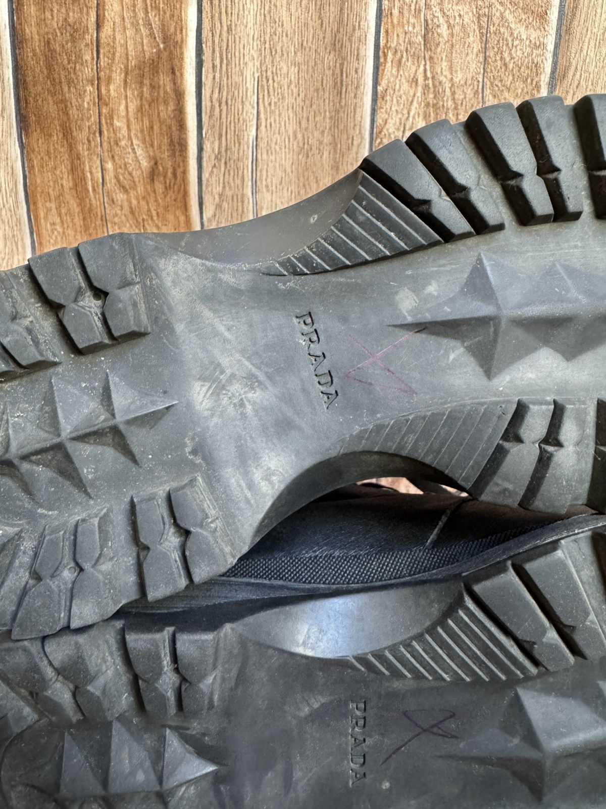 Prada 90’s Prada combat boots Size US 5.5 / EU 38 - 12 Thumbnail