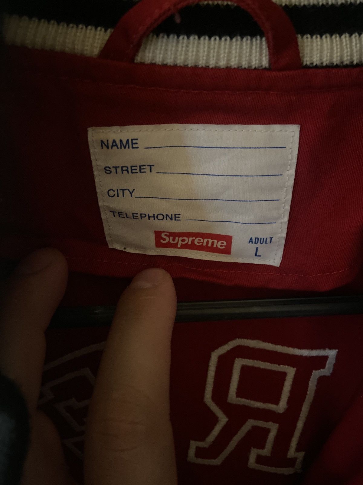 Supreme Supreme Bulldogs Varsity Jacket Size US L / EU 52-54 / 3 - 5 Thumbnail