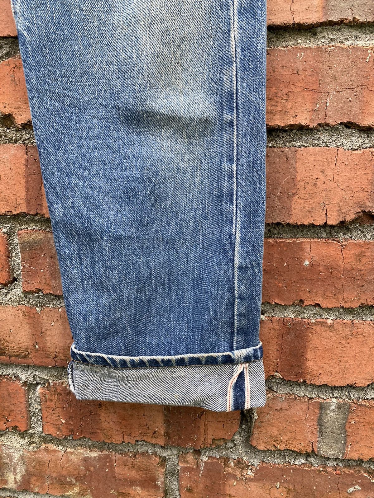 Levi's × Levi's Vintage Clothing × Vintage size 28x29.5 vintage levi's 502xx redline big E denime Size US 28 / EU 44 - 5 Thumbnail