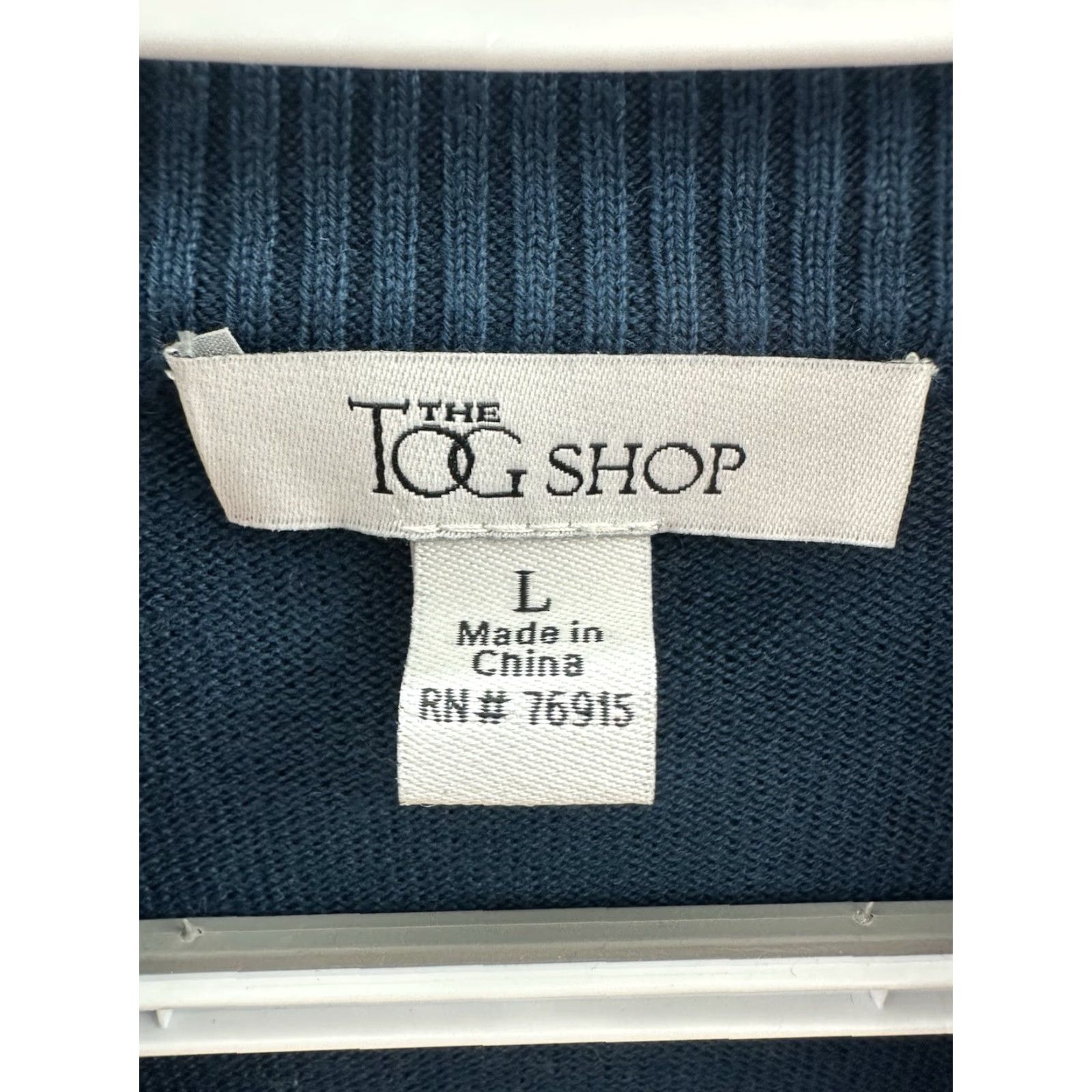 Altea The Tog Shop Womens Sweater Large Teal Fair Isle Long Sleeve Knit NWTs Size L / US 10 / IT 46 - 4 Thumbnail