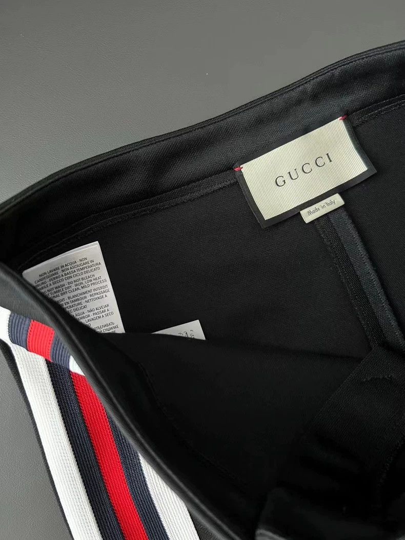 Gucci Gucci Size XS Step on the embroidered flower black leggings Size US 30 / EU 46 - 3 Thumbnail