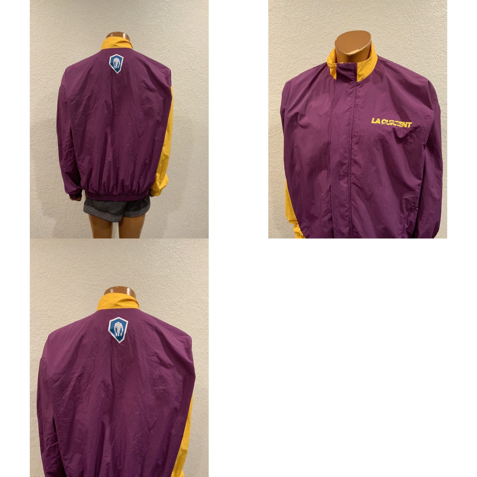 Natasha Zinko Natasha Zinko For ISL LA Current Swimming Team Windbreaker Two Tone Jacket Sz. L Men Jacket Windbreaker Multicolor Two Tone Retro" Size US L / EU 52-54 / 3 - 8 Thumbnail