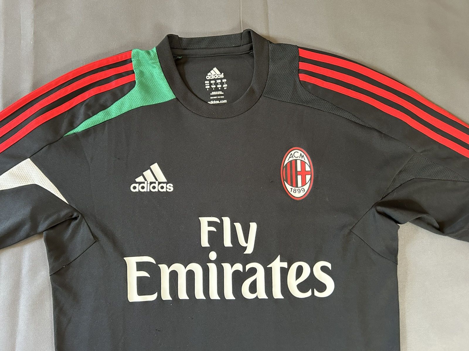 Adidas Adidas AC Milan Training Jersey 2012/13 Size US S / EU 44-46 / 1 - 2 Thumbnail