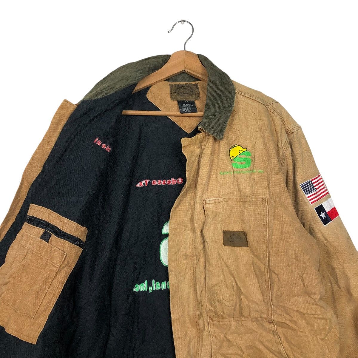 Japanese Brand × Vintage 🔥VINTAGE DETROIT CHORE WORKER JACKET DICKIES MULTI POCKET Size US L / EU 52-54 / 3 - 14 Thumbnail