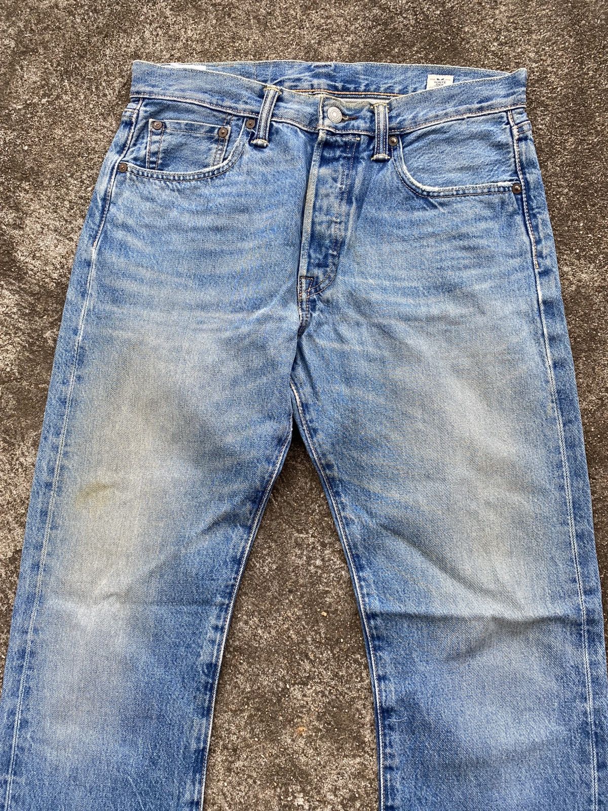 Levi's Levis 501 buttonfly white oak Size US 32 / EU 48 - 4 Thumbnail