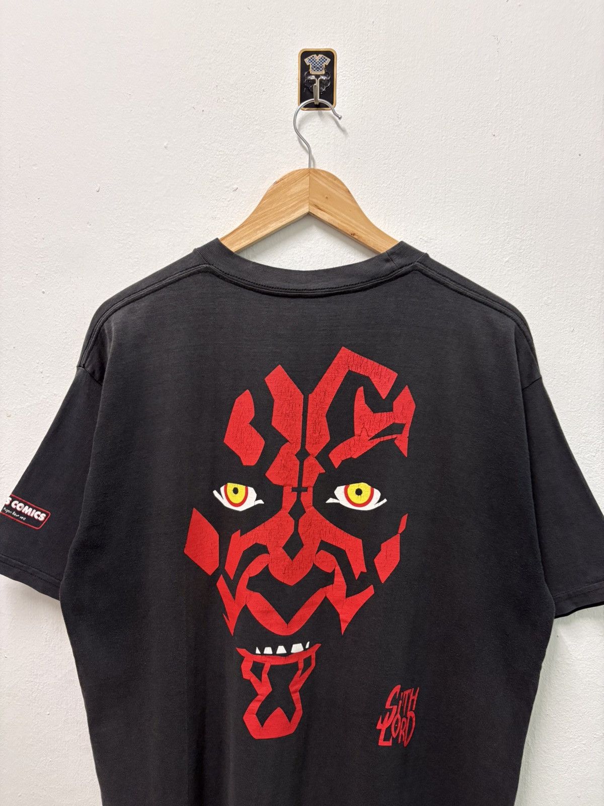 Vintage Vintage 90's Star Wars Episode 1 - Darth Maul Promo T-Shirt Size US M / EU 48-50 / 2 - 3 Thumbnail