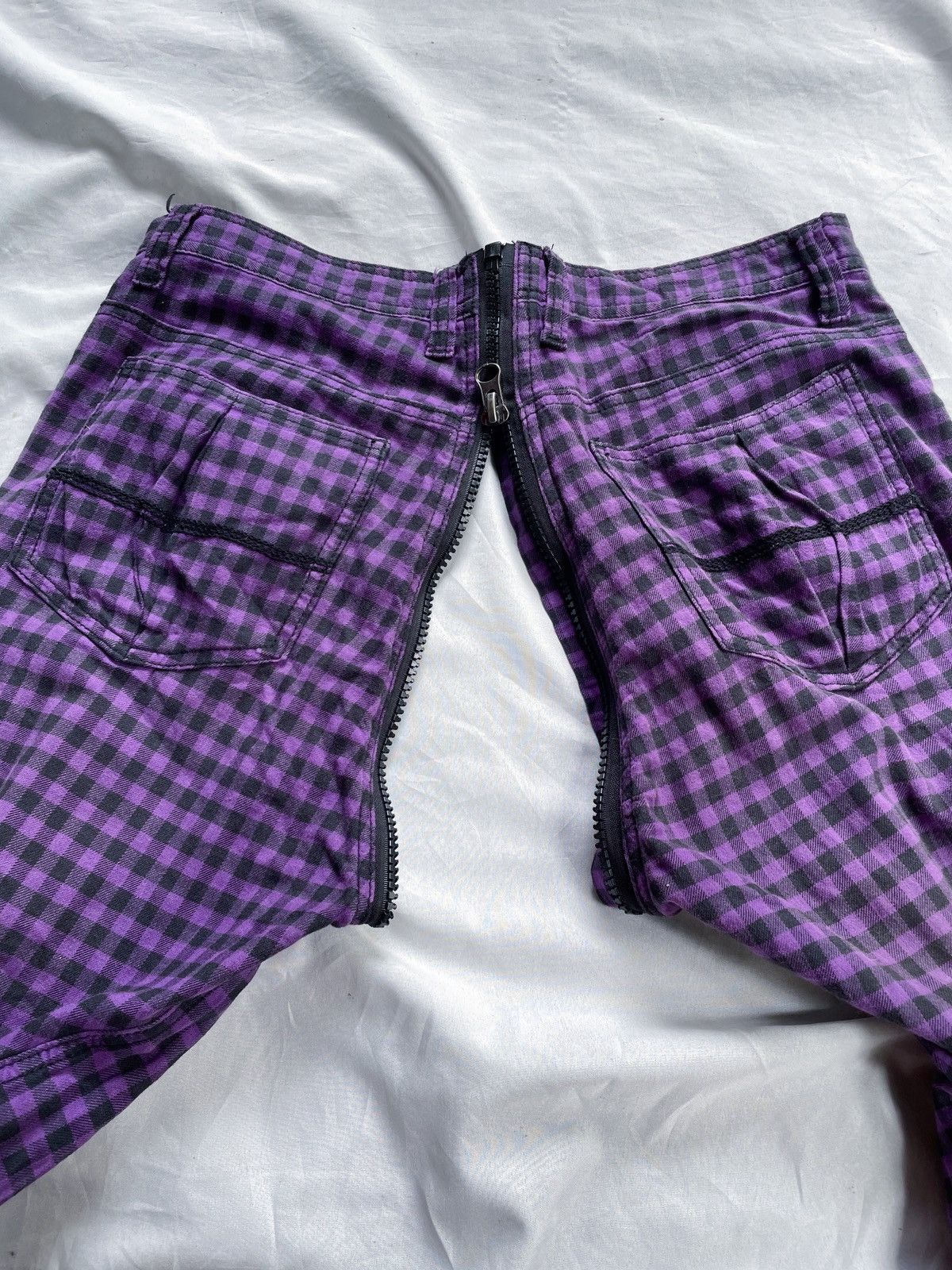 In The Attic JAPANESE HIKORI PLAID PANTS STREET STYLE Size US 34 / EU 50 - 13 Thumbnail