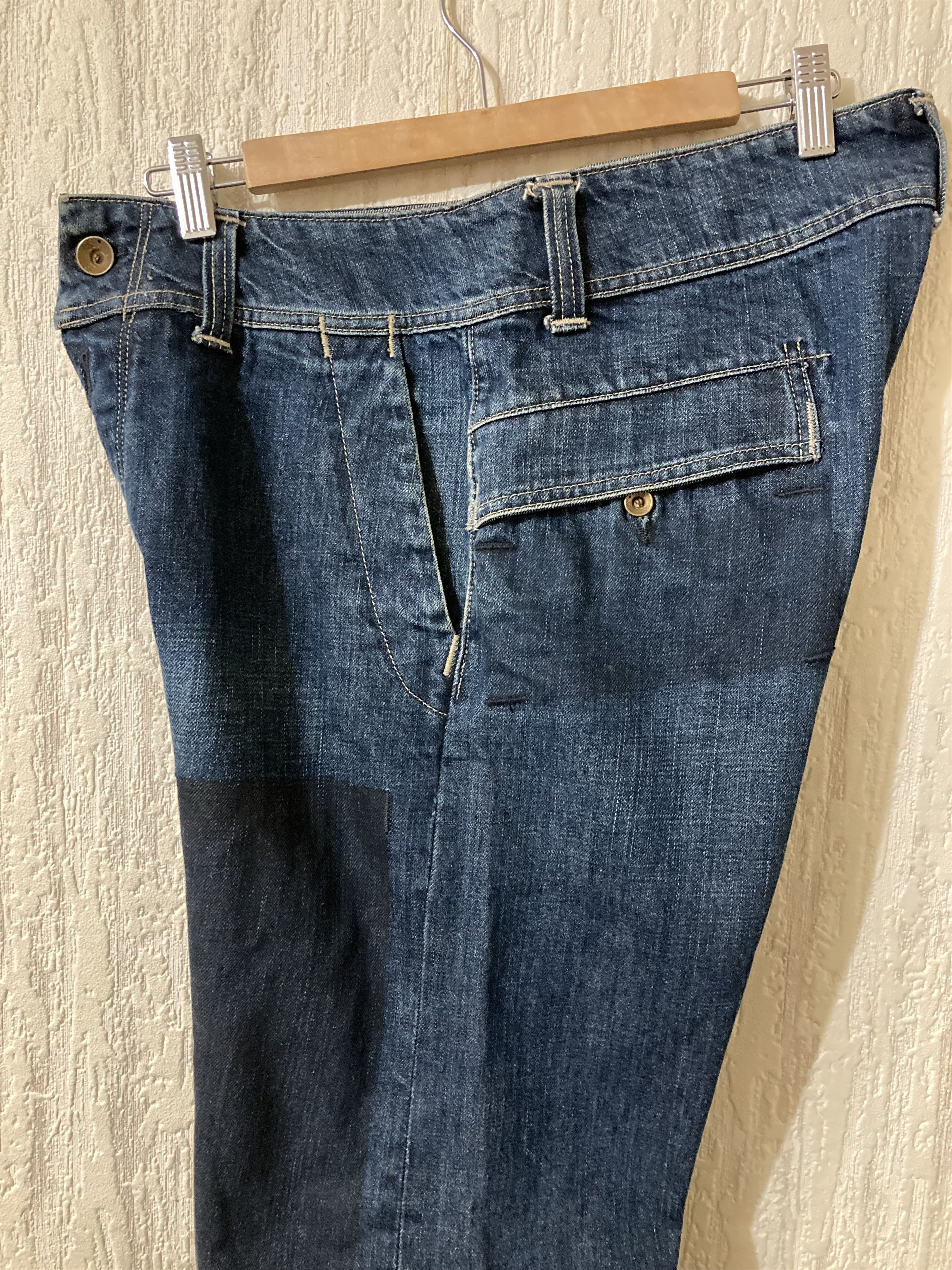 G-Star × Vintage Vintage G Star S.C. Eager Jeans Wide Straight Jeans. Size US 32 / EU 48 - 7 Thumbnail