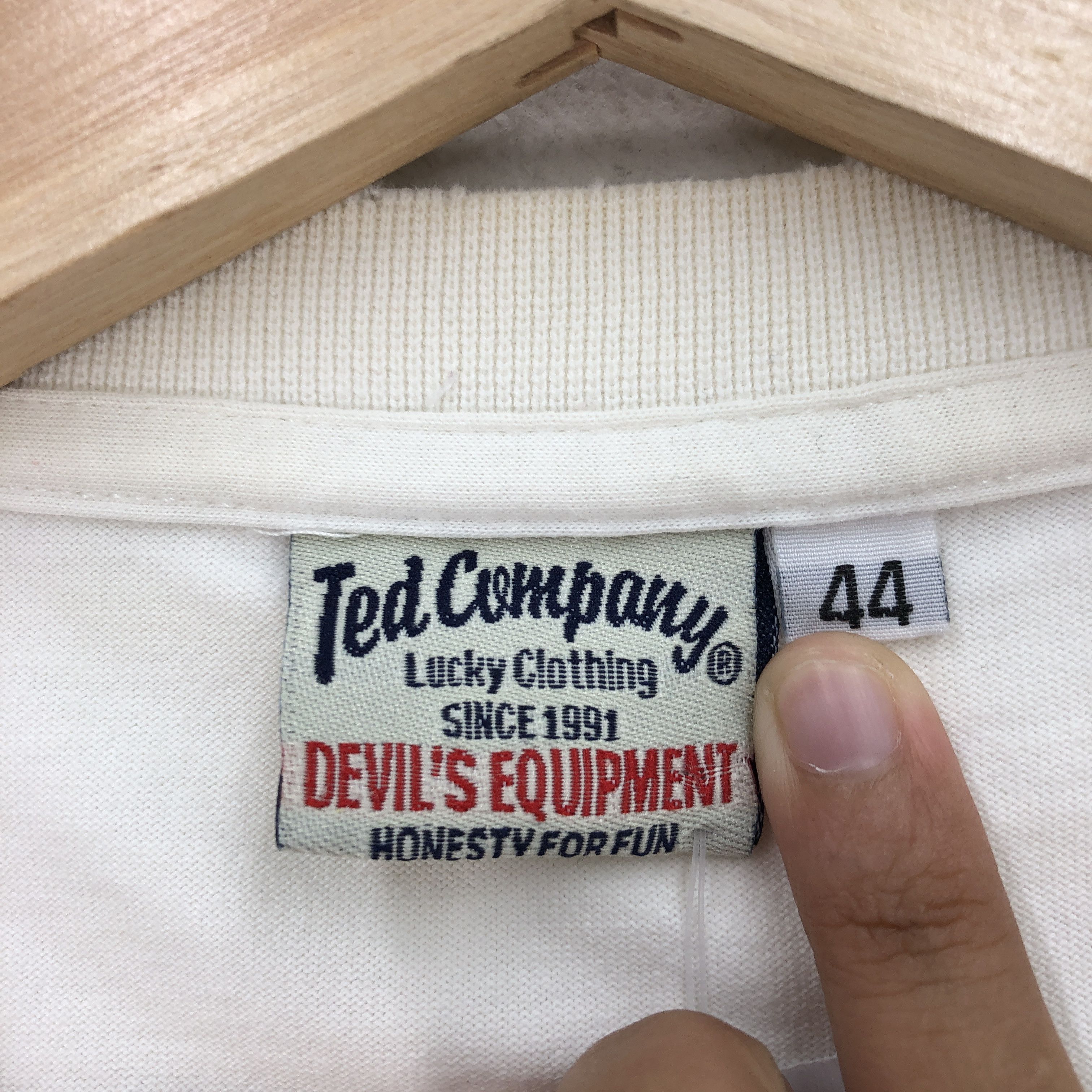 Japanese Brand TEDMAN × YABAI BRAND Collaboration T-Shirt Ted Company Tee Size US L / EU 52-54 / 3 - 6 Thumbnail
