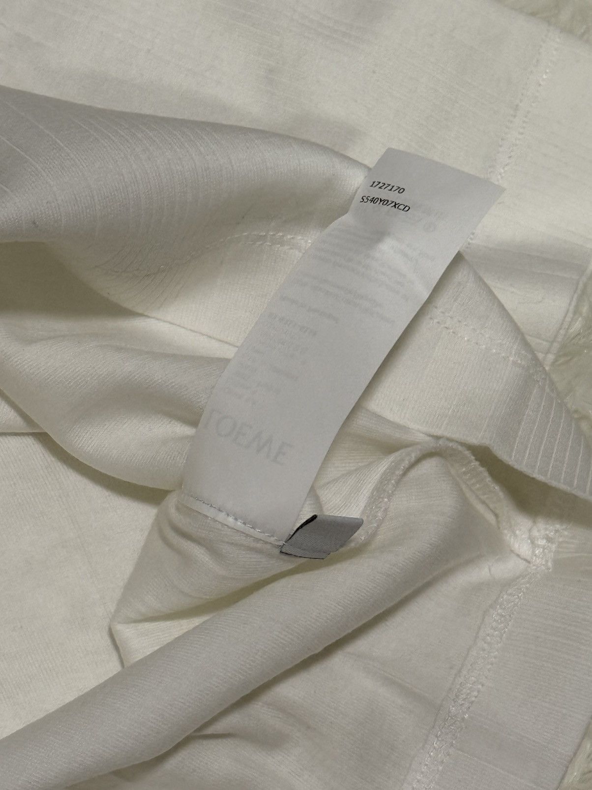 Loewe LOEWE Women’s Cotton Cropped Top White Size S / US 4 / IT 40 - 6 Thumbnail