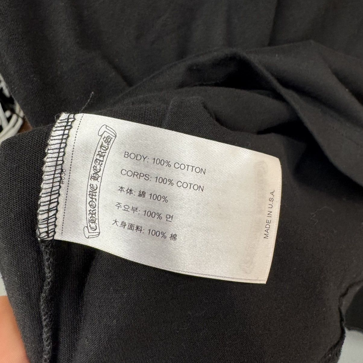 Chrome Hearts Chrome Hearts Camo Horseshoe Tee Black Size US M / EU 48-50 / 2 - 5 Thumbnail