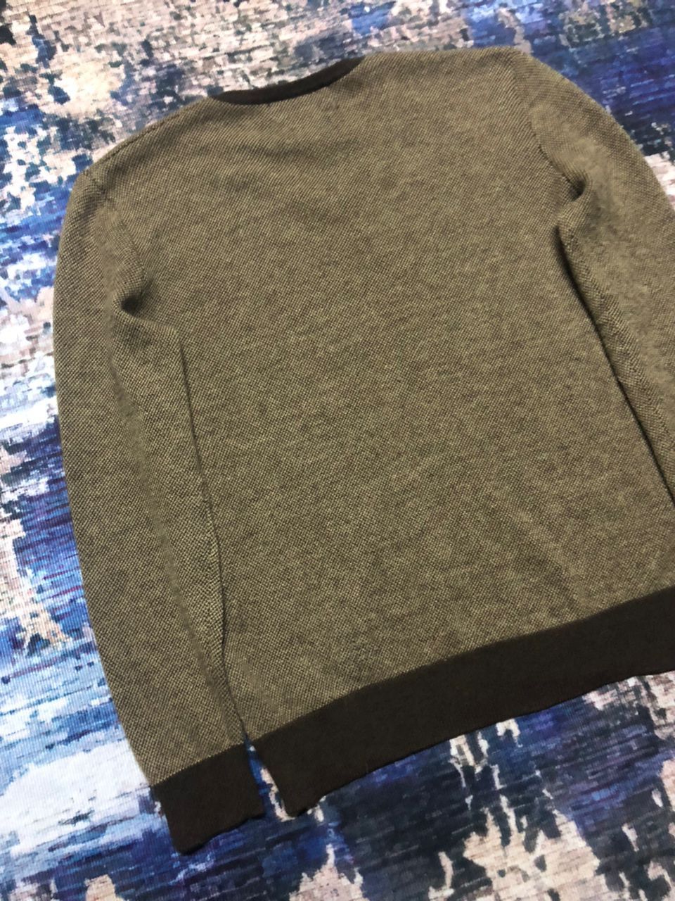 Polo Ralph Lauren Vintage Polo Ralph Lauren Merino Wool Jumper V Neck Sweater Size US S / EU 44-46 / 1 - 7 Thumbnail
