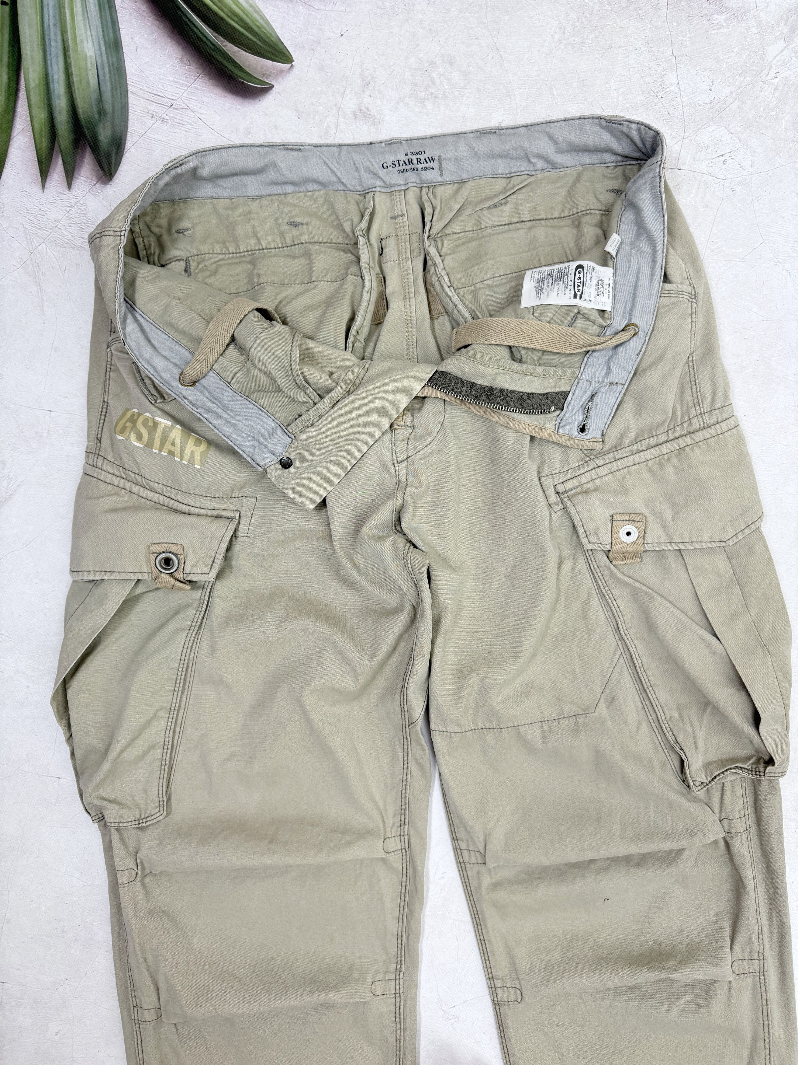 G-Star G-Star Raw Cargo Pants Rovic Tapered Multipocket Size US 34 / EU 50 - 7 Thumbnail