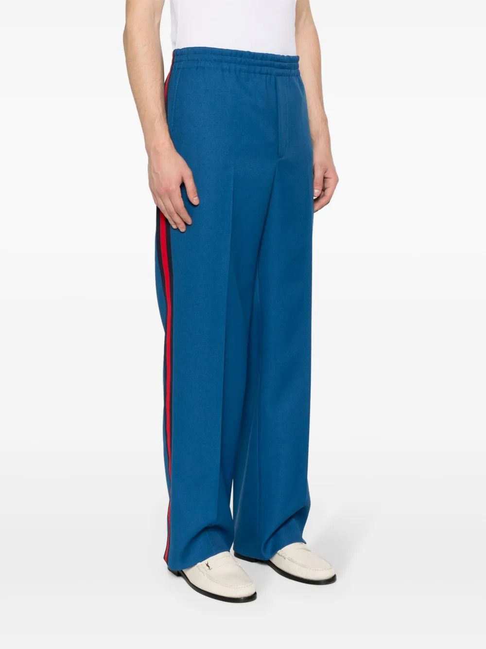 Gucci o1mt1gz0825 Fluid Drill Pants in Blue Size US 34 / EU 50 - 3 Thumbnail