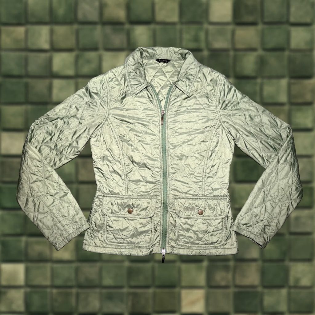 Barbour Barbour Flyweight Cavalry Women’s Green Quilted Puffer Jacket UK 8 US 4 Small Size S / US 4 / IT 40 - 1 Thumbnail