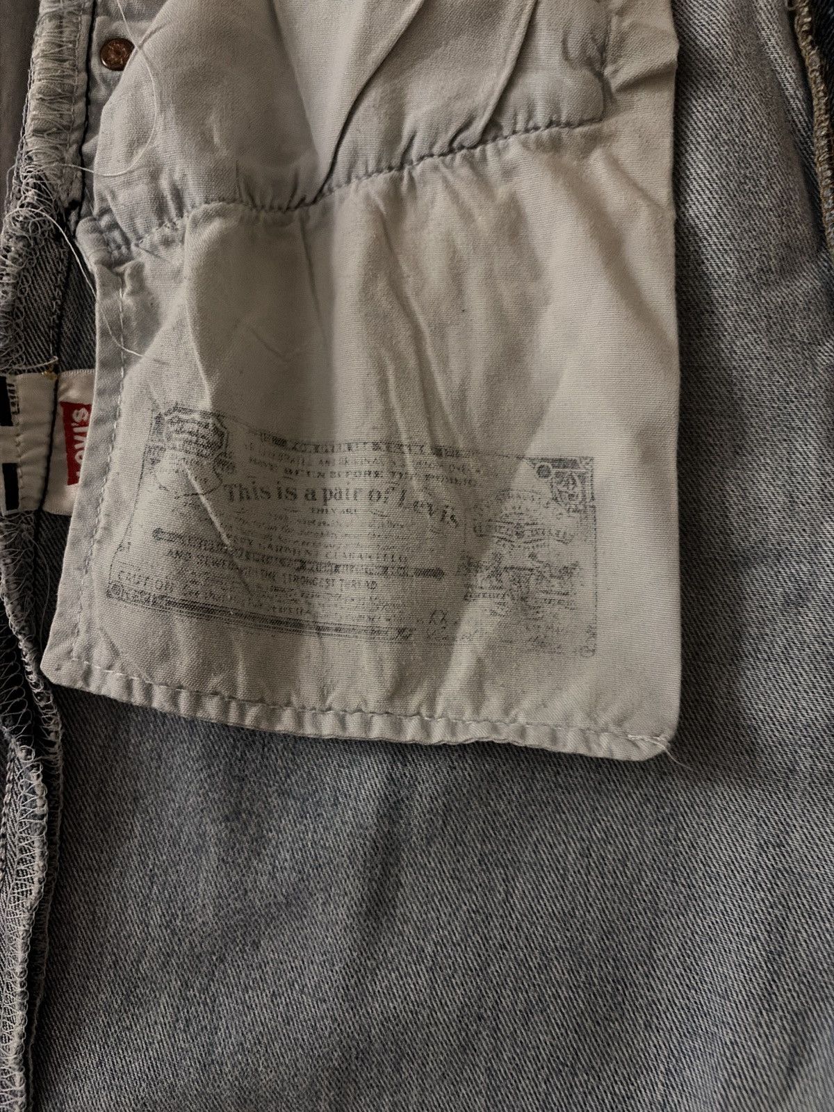 Levi's levis 501 blue jeans Size US 36 / EU 52 - 5 Thumbnail