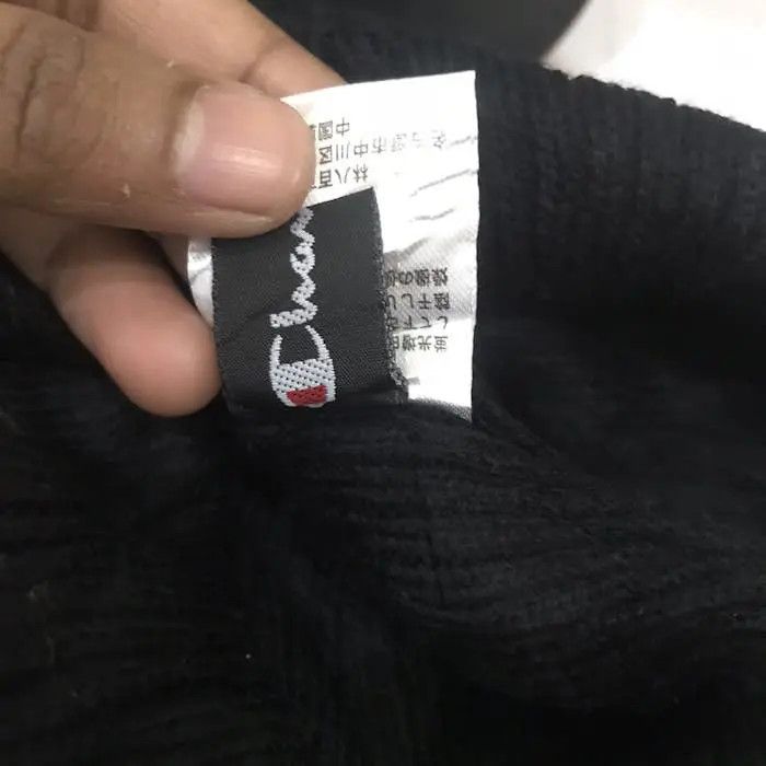 Champion × Vintage Champion Plain Beanie Hat Size ONE SIZE - 5 Thumbnail