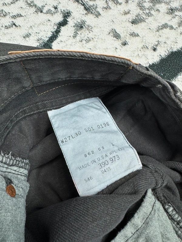 Levi's Vintage Levis 501 jeans pants usa 27 30 gray Size US 27 - 5 Thumbnail