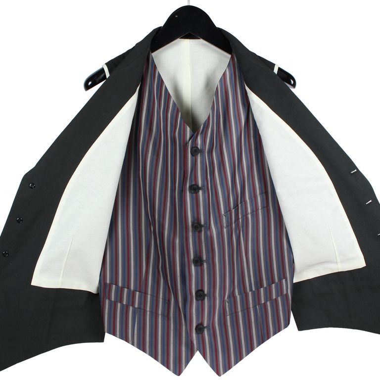 Yohji Yamamoto Yohji Yamamoto Pour Homme Double Layered vest inner pattern Size US L / EU 52-54 / 3 - 2 Thumbnail