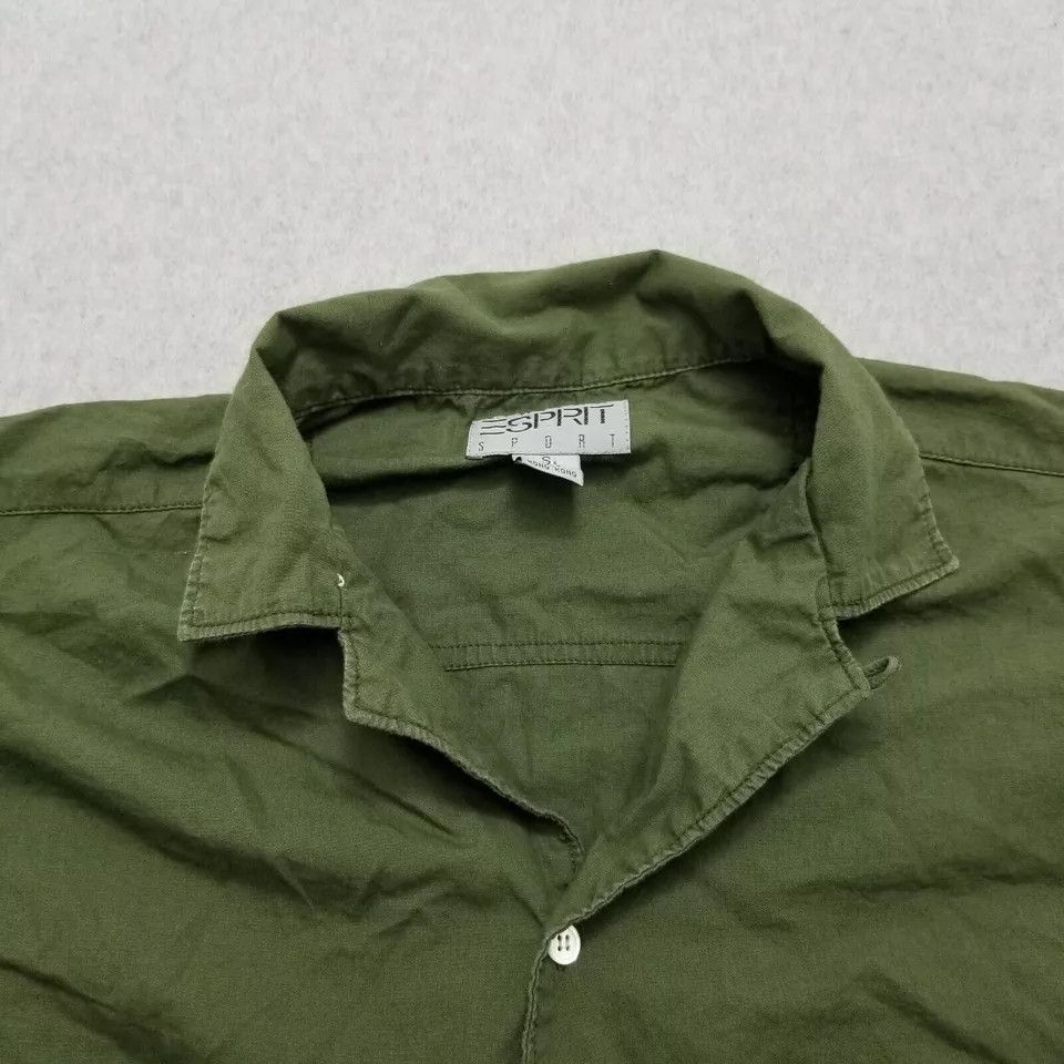 Esprit Esprit Shirt Womens Small Button Up Pocket Oversized Size S / US 4 / IT 40 - 3 Thumbnail