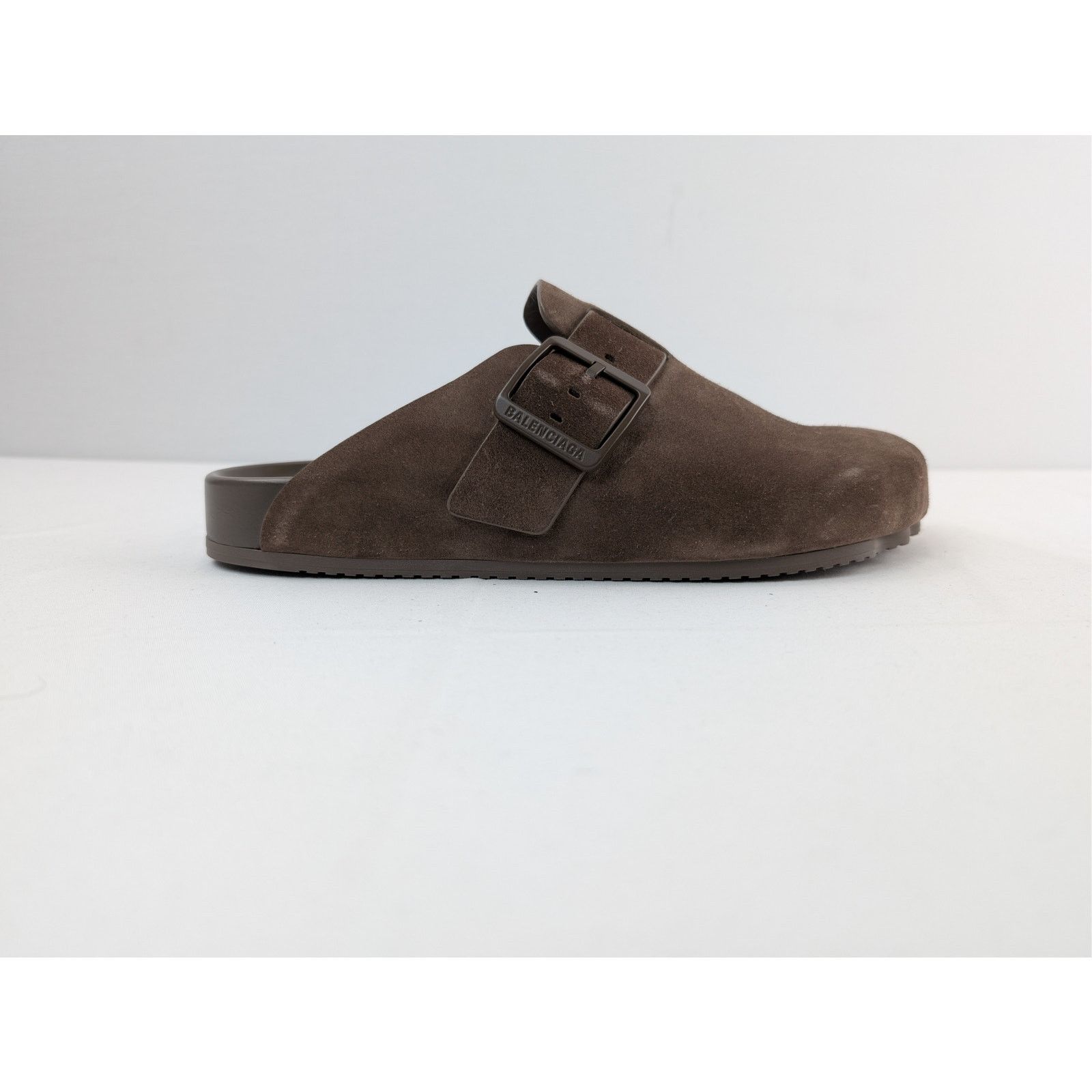 Balenciaga o1rshd1 Q:2 / Sunday Mule Slipper Sandal in Cold Brown 43 Size US 10 / EU 43 - 4 Thumbnail