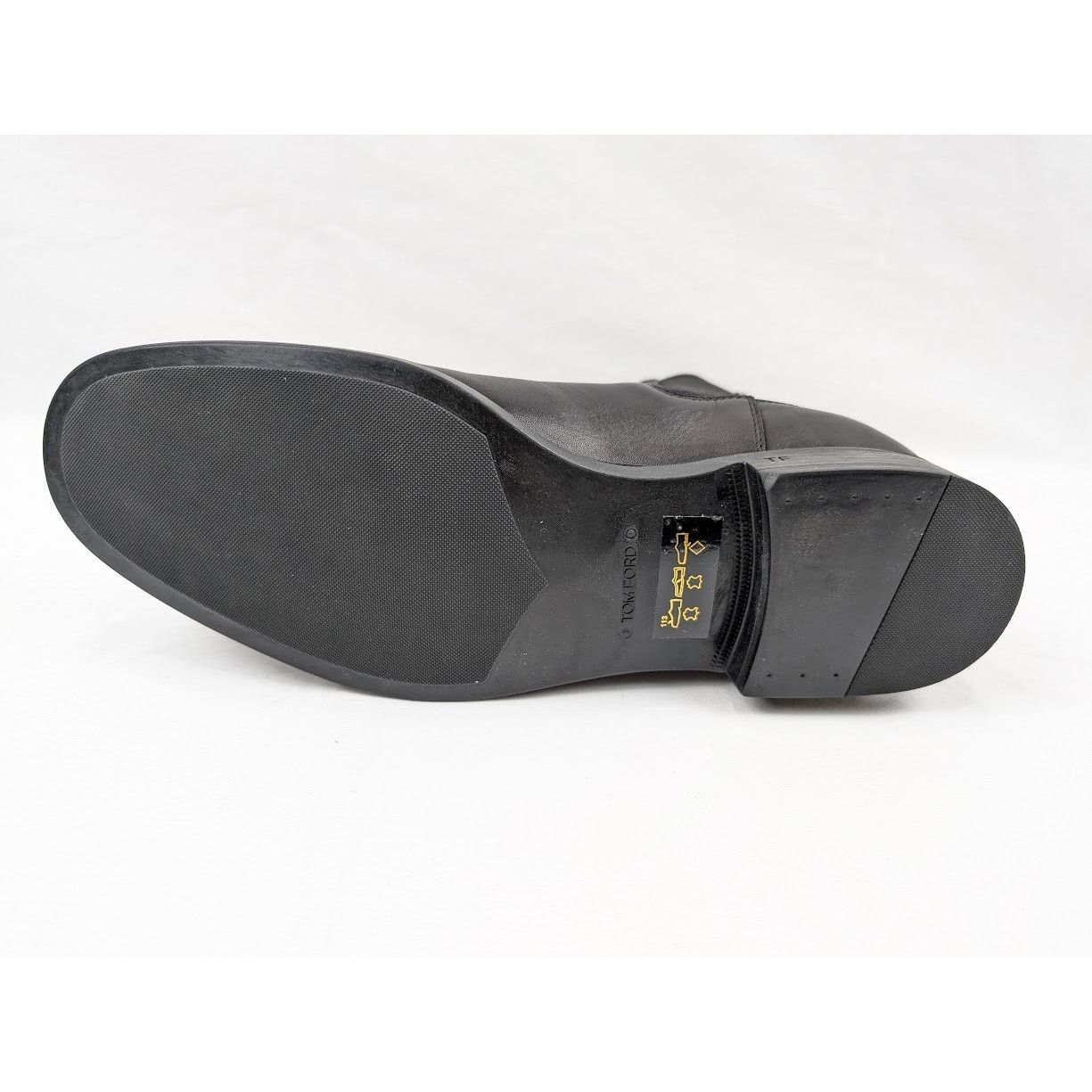 Tom Ford o1rshd1 Leather Chelsea Boots in Black Size US 11.5 / EU 44-45 - 10 Thumbnail