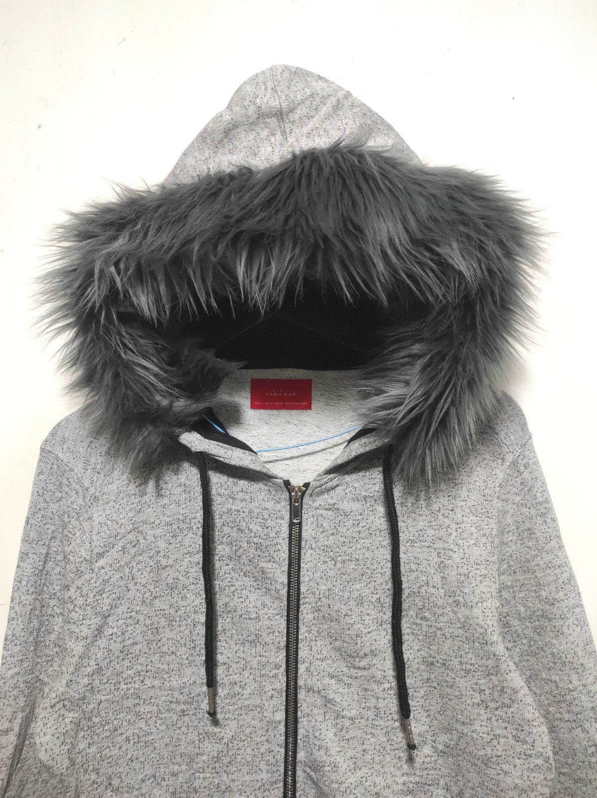 Zara Zara Man zip fur hoodie LGB style Size US M / EU 48-50 / 2 - 3 Thumbnail