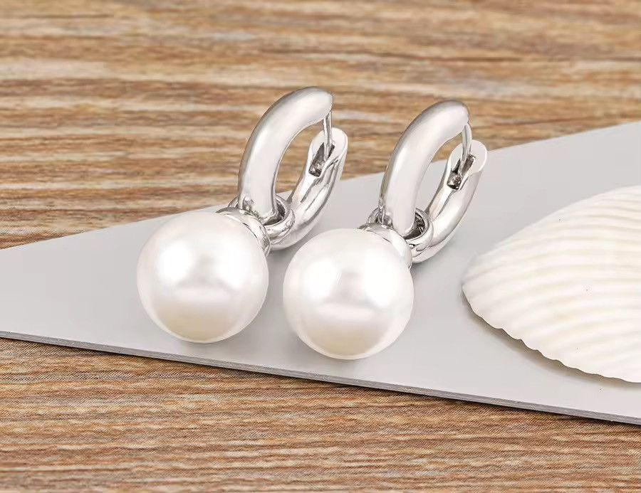 Jewelry Vintage style pearl earrings Size ONE SIZE - 3 Thumbnail