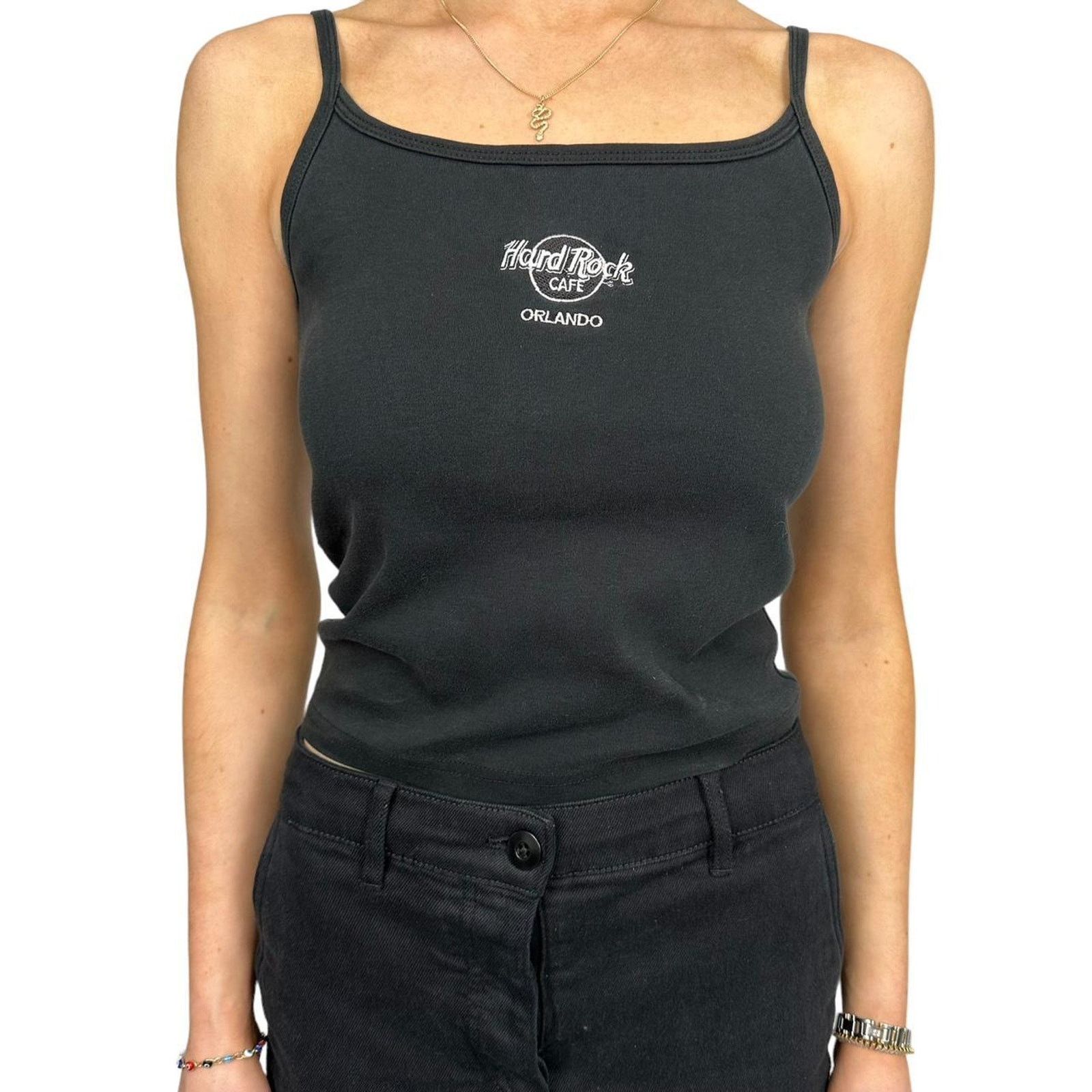 Hard Rock Cafe Vintage womens hard rock cafe Tank top Size M / US 6-8 / IT 42-44 - 1 Thumbnail