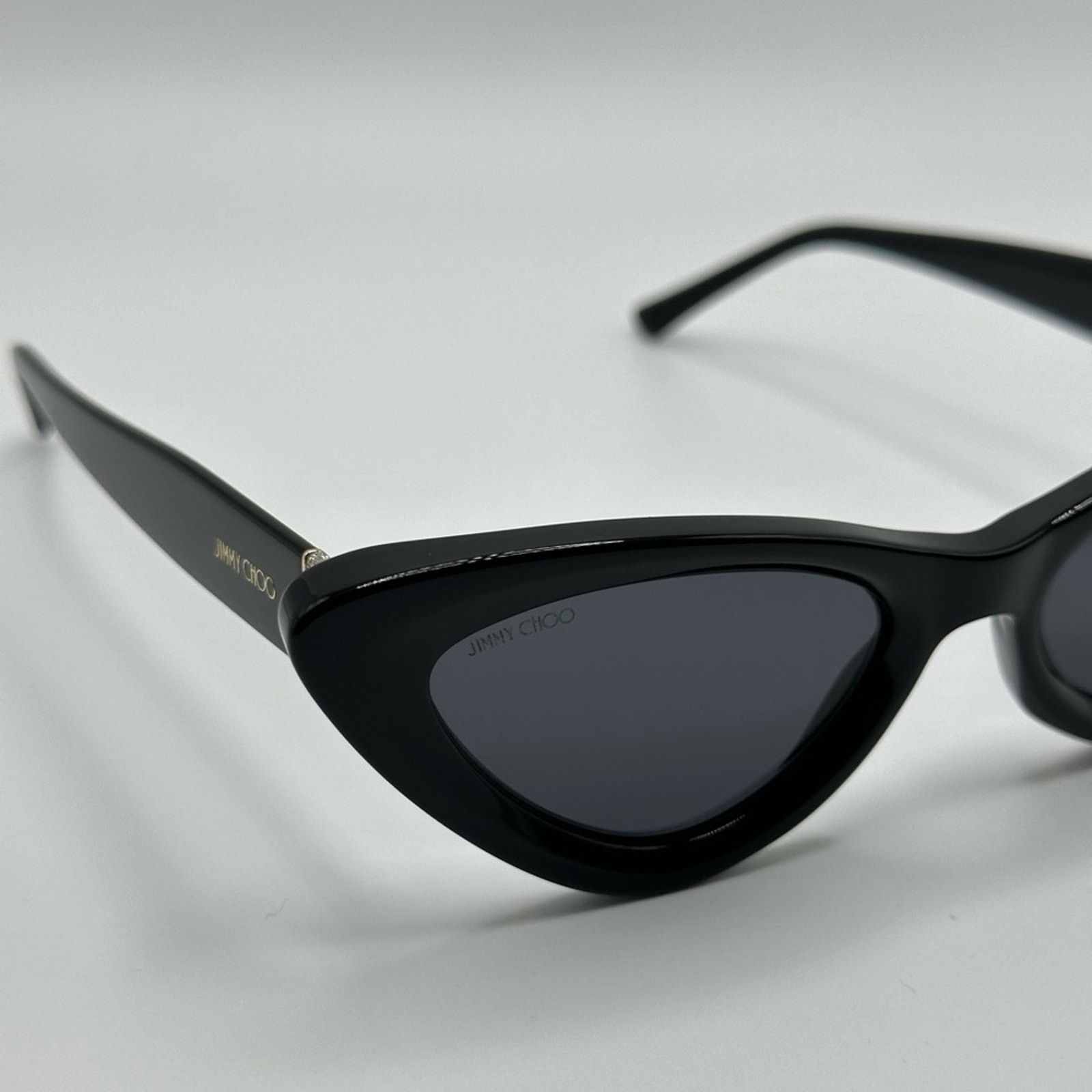 Jimmy Choo NEW JIMMY CHOO ADDY/S 0807 IR Black/Grey Women Sunglasses Size ONE SIZE - 7 Thumbnail