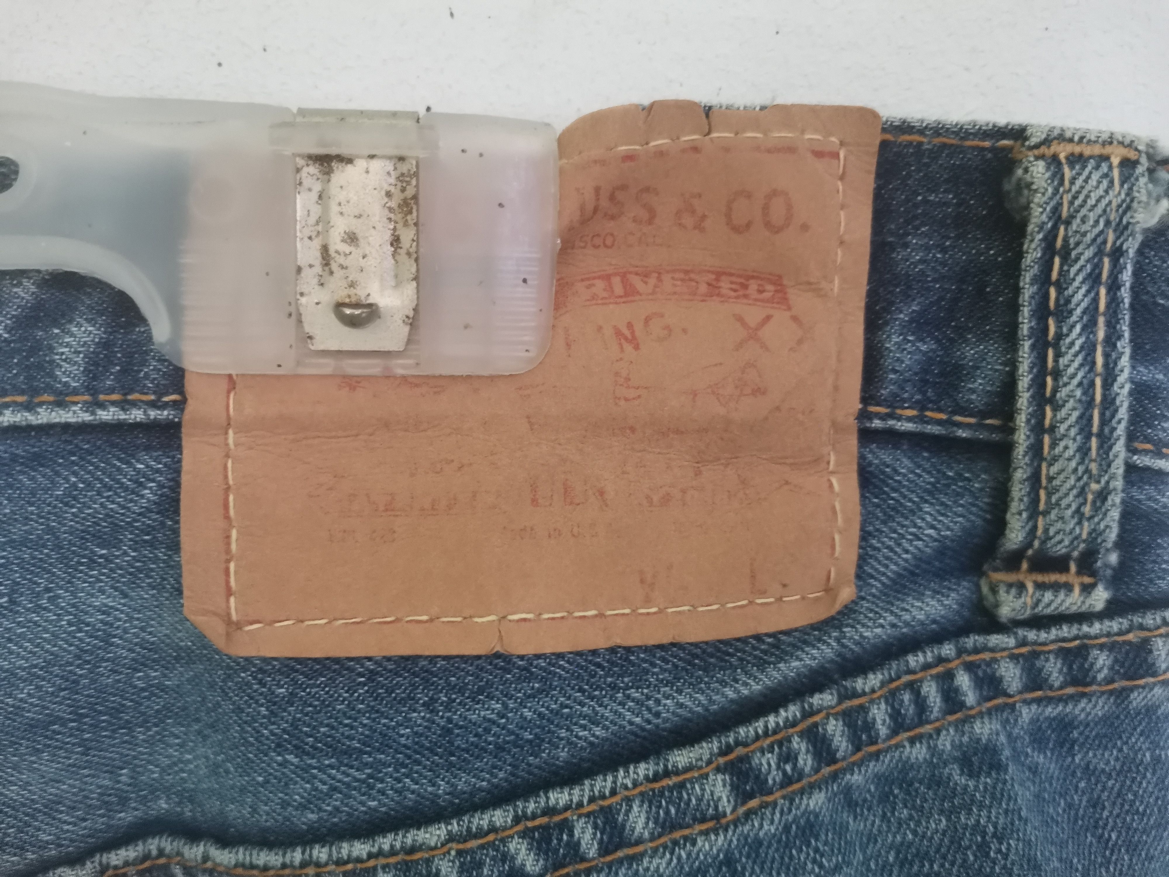 Levi's Vintage Clothing × Vintage Rare vintage 60s Levi's 501 red line denim big E Size US 28 / EU 44 - 9 Thumbnail
