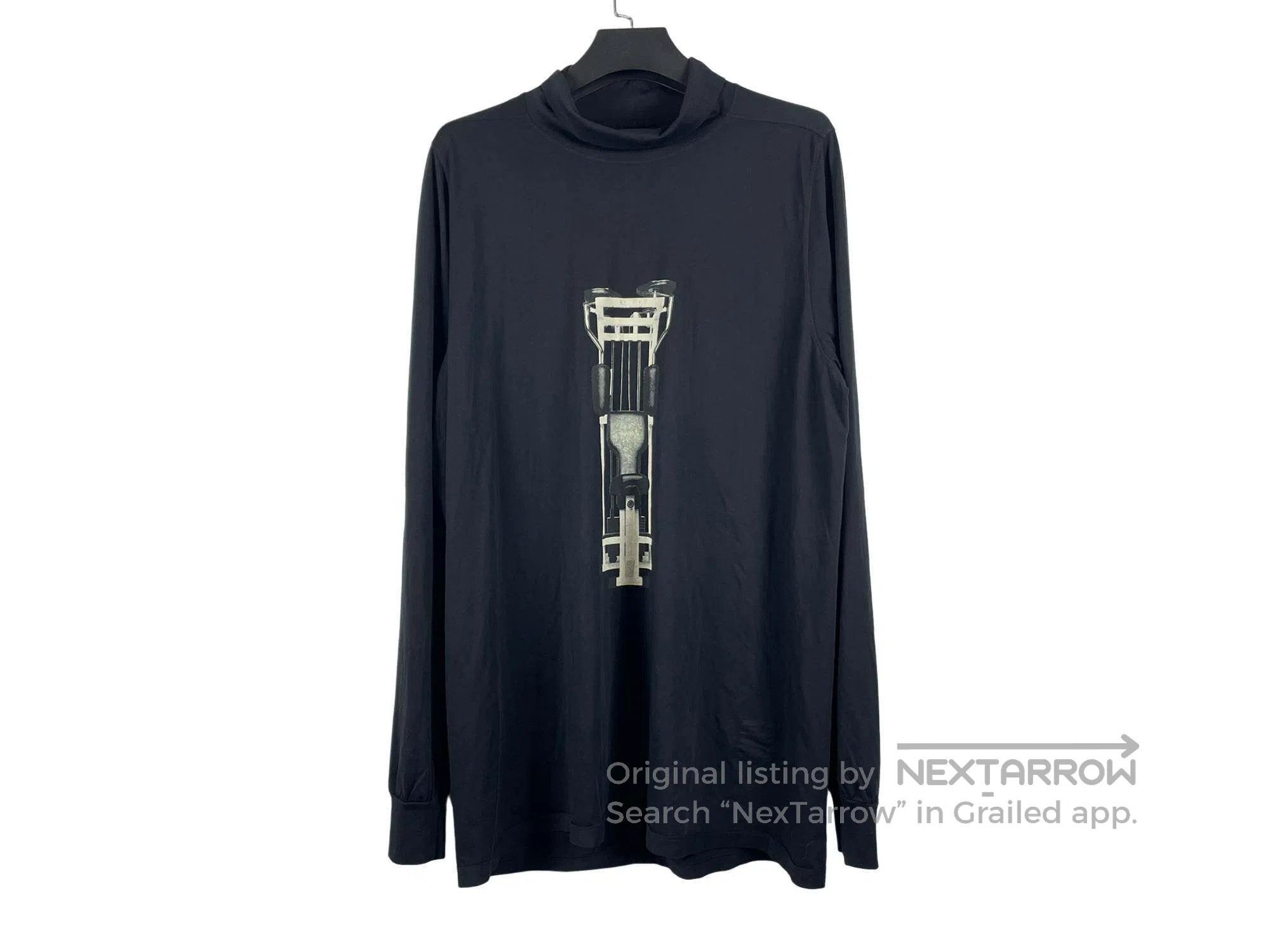 Rick Owens RICK OWENS SISYPHUS FW 18 PANELLED LS TOP | Grailed
