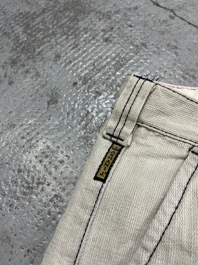 Armani 2000s Armani Tweed Light White Cozy Pants Size US 32 / EU 48 - 12 Thumbnail