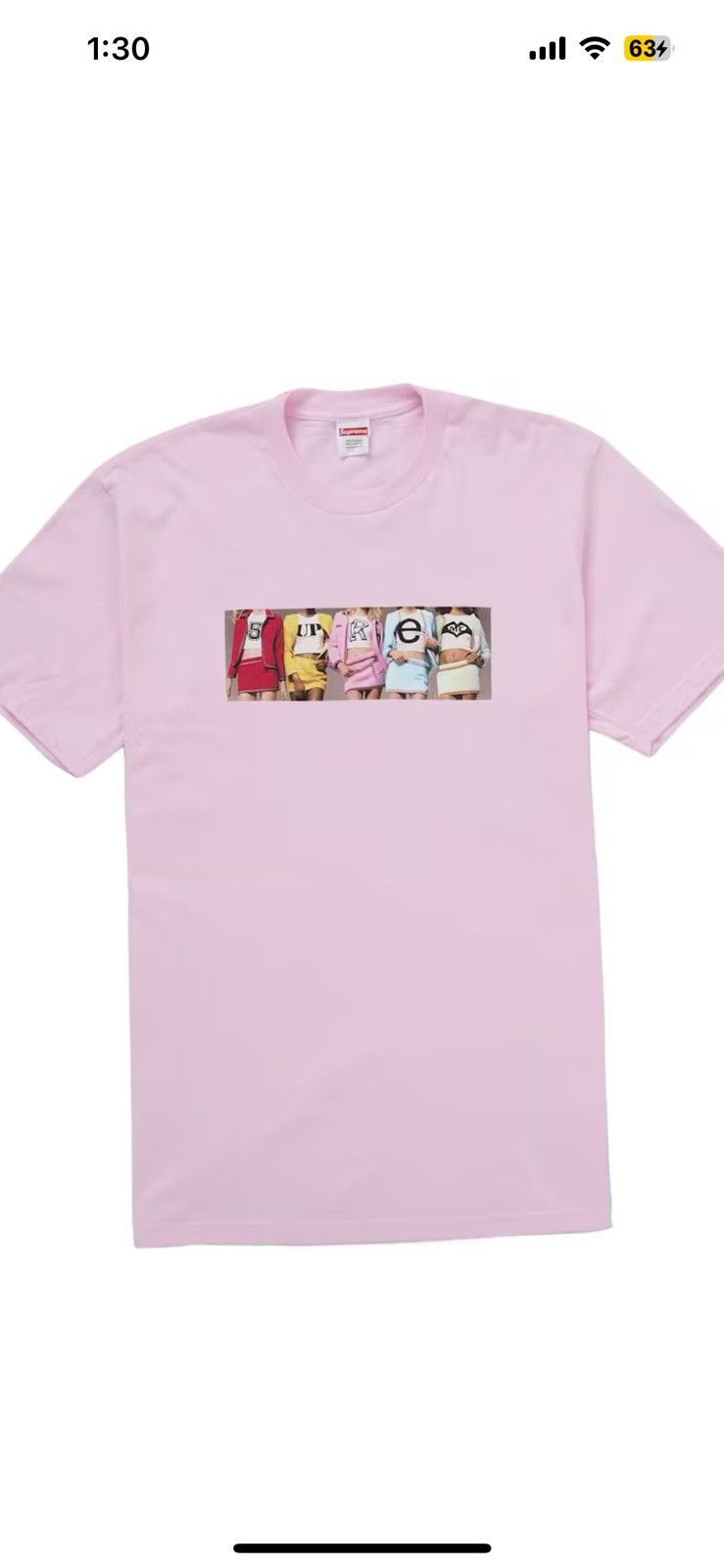Supreme Supreme Girls Tee Size US S / EU 44-46 / 1 - 7 Thumbnail