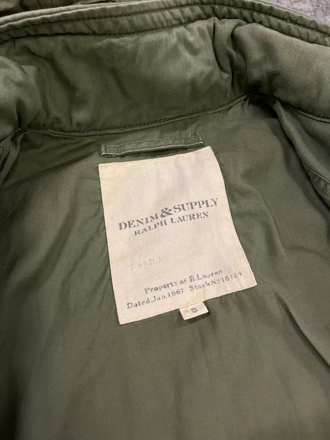 Polo Ralph Lauren 2010s Ralph Lauren Denim Supply Military Khaki Parka Cargo Jacket Size US M / EU 48-50 / 2 - 10 Thumbnail