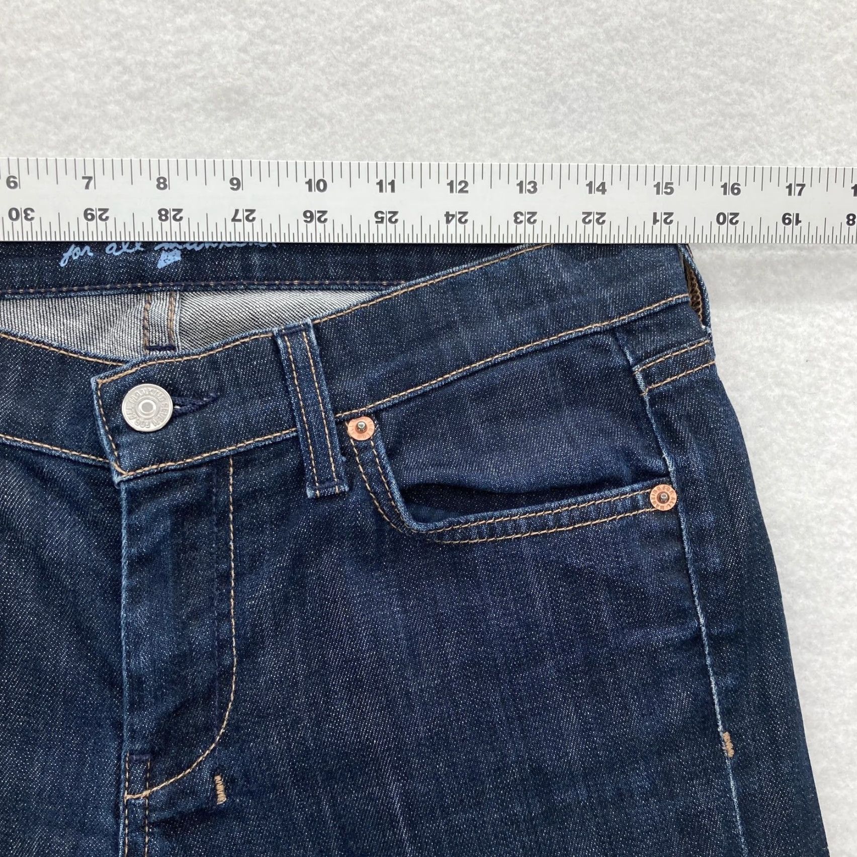 7 For All Mankind 7 For All Mankind Jeans Womens 28 Dark Wash Dojo Cropped Wide Leg Made USA Jeans Womens 28 Dark Wash Dojo Cropped Wide Leg - 7 For All Mankind Size 28" / US 6 / IT 42 - 7 Thumbnail
